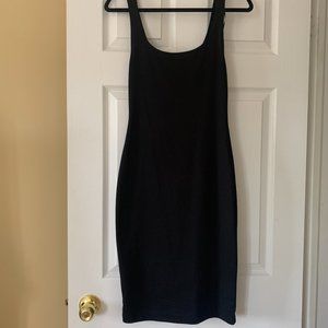 Simple Black Zara Dress (Stretchy)
